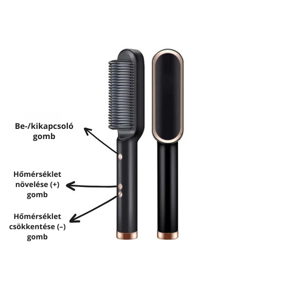 LissiBrush – Gyors Hajsimítás És Ragyogó Fény