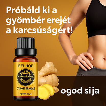 EELHOE Gyömbérolaj – Természetes alakformálás és feszes bőr egy üvegben!
